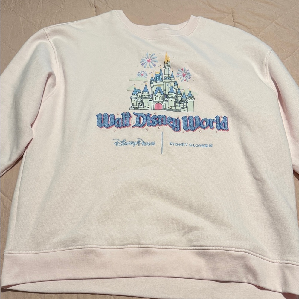 Stoney clover lane Walt Disney World Pink Sweatshirt